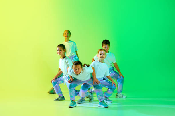 Groupe de jeunes danseurs